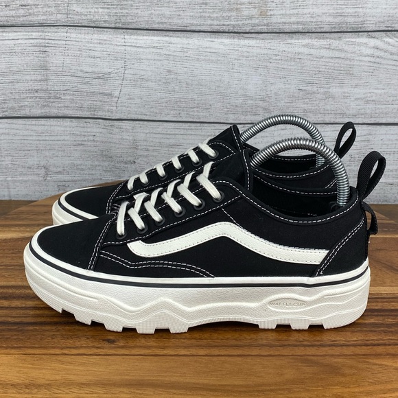 Vans Shoes - Vans Sentry Old Skool Black Marshmallow UltraCush Sneaker Women’s Shoe Size 8